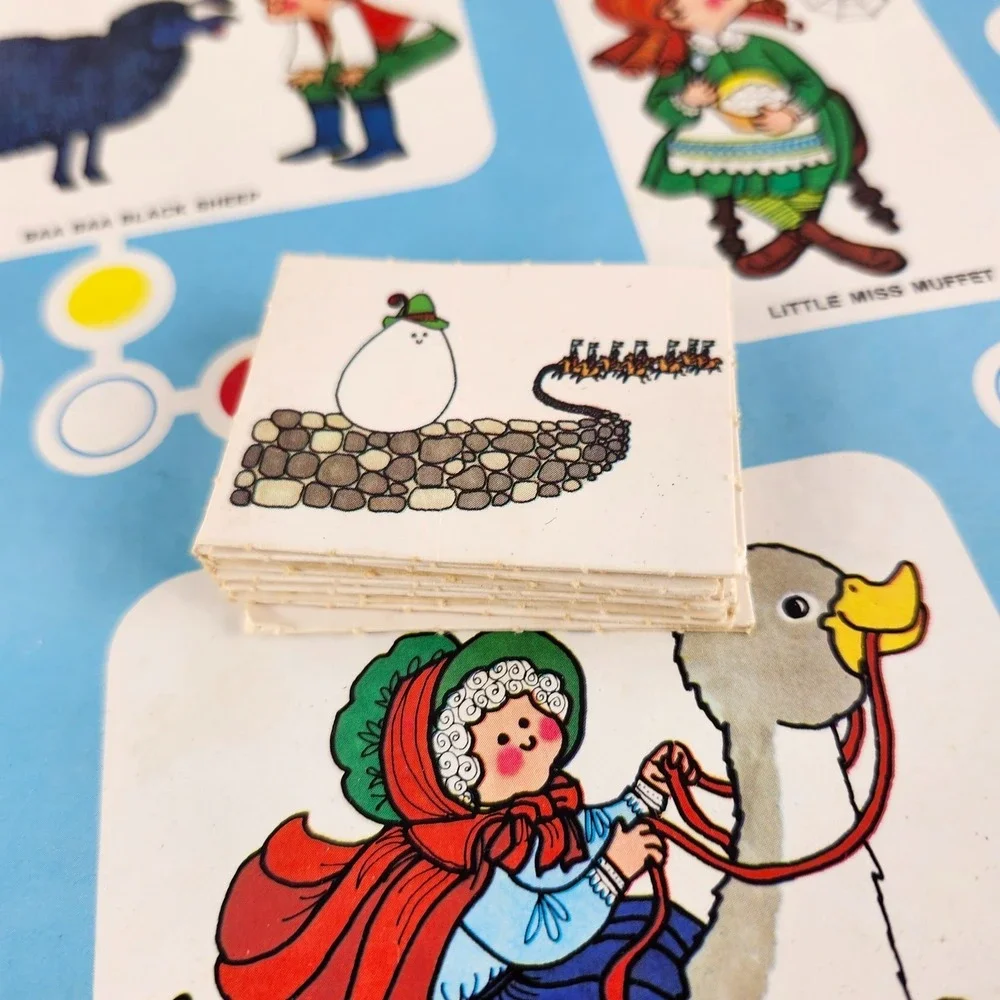Vintage The Mother Goose Game‎ (1971) by Cadaco *Complete*